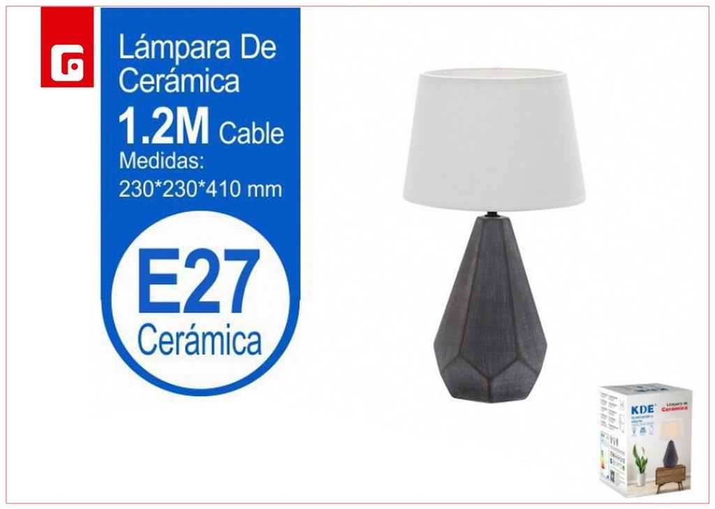 Lámpara de cerámica - Iluminación decorativa