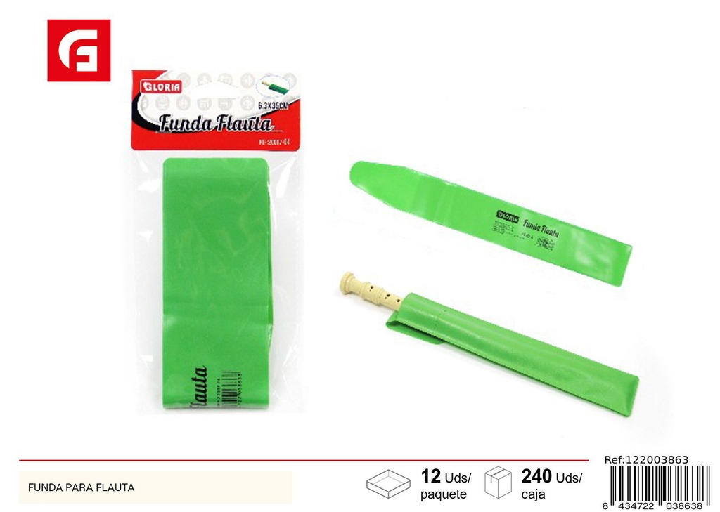 Funda para flauta - Material escolar