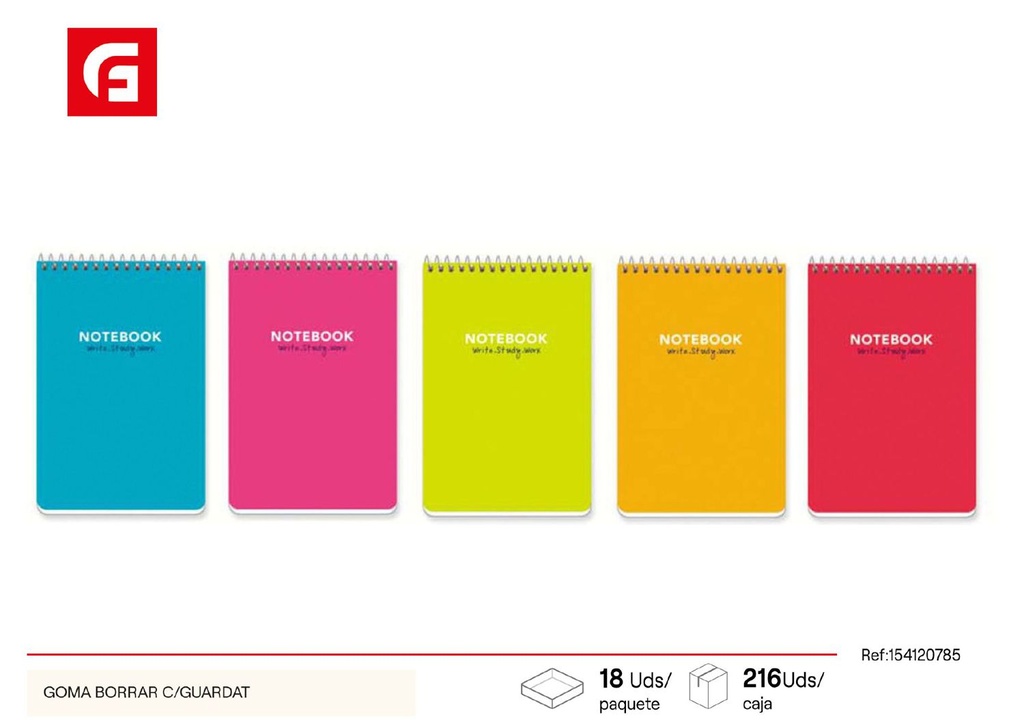 BLOC 8 CONTRAST - Material escolar y cuadernos