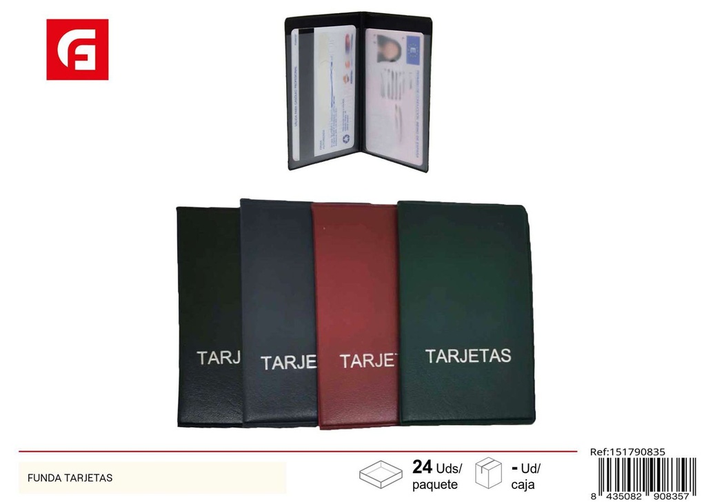 Funda para tarjetas - Material de oficina