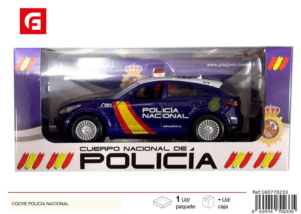 Coche Policía Nacional - Juguetes para niños