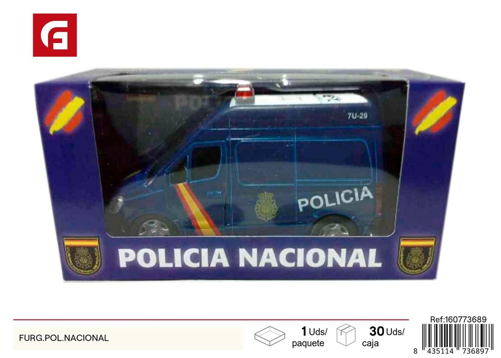 Auto de juguete modelo Policía Nacional - Juguetes y vehículos