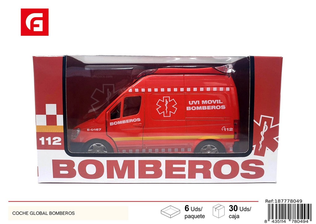 Coche de juguete de bomberos - Juguetes de automóviles