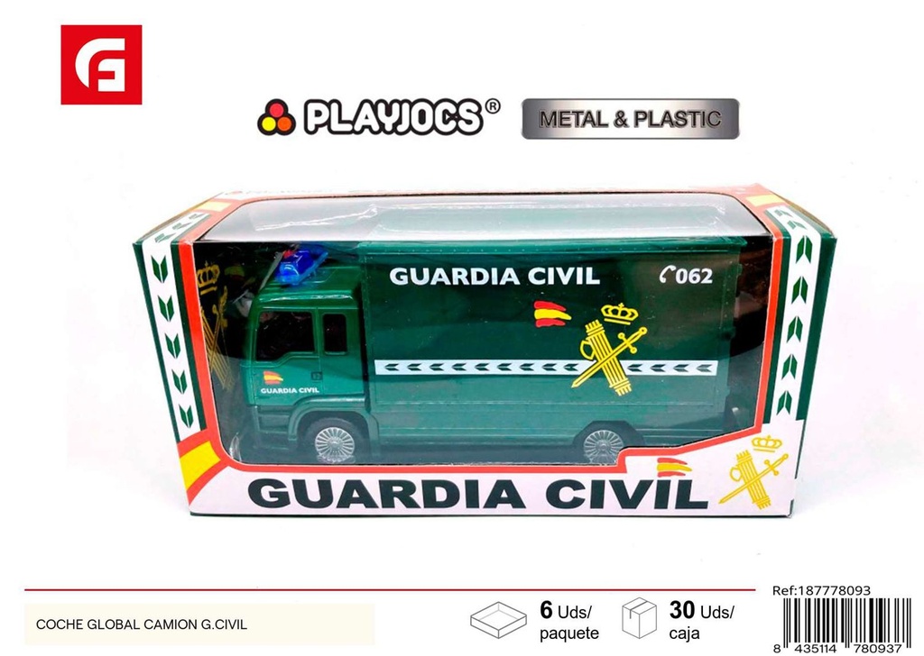 Coche juguete camioneta Guardia Civil - Juguetes para niños