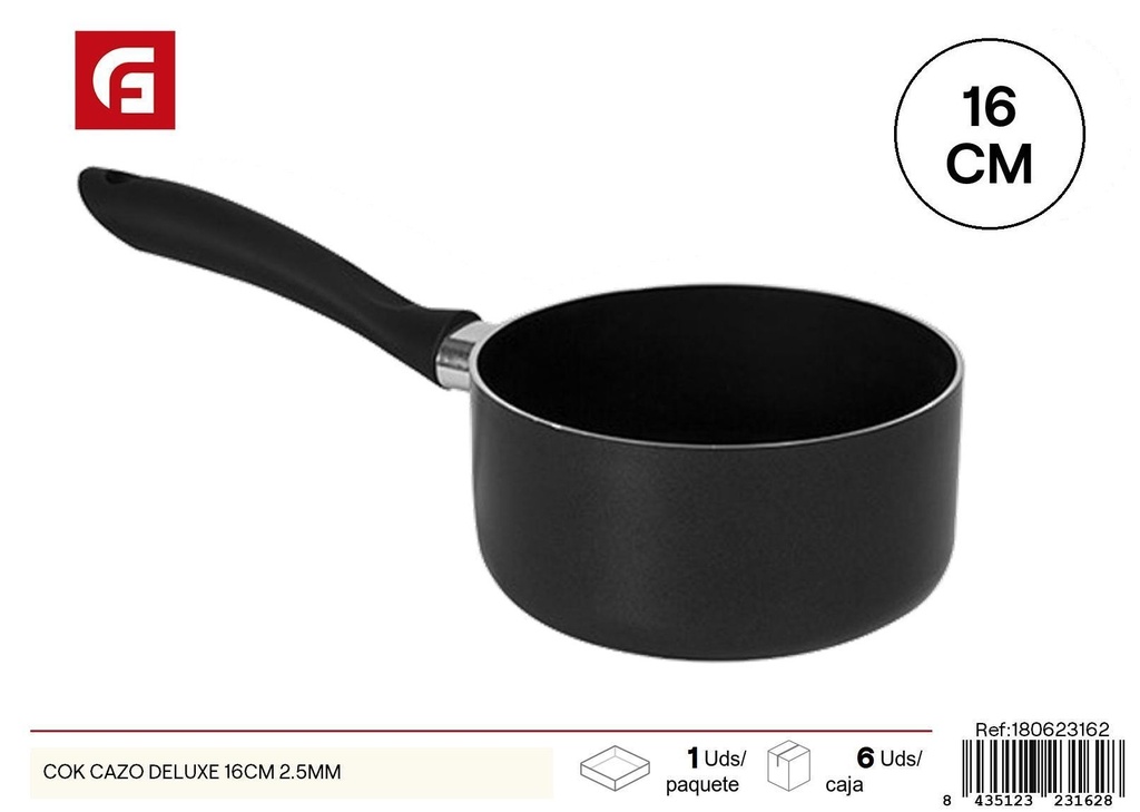 Cazuela deluxe 16 cm 2.5 mm de grosor - Utensilios de cocina y cacerolas