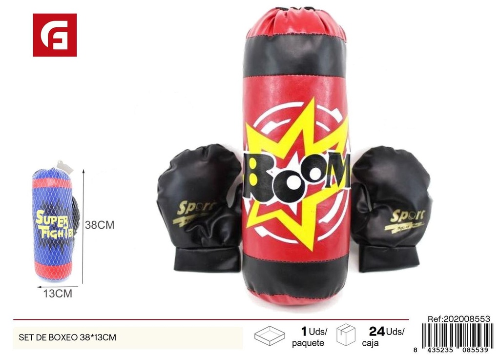 Set de boxeo 38*13cm - Juguetes y deportes