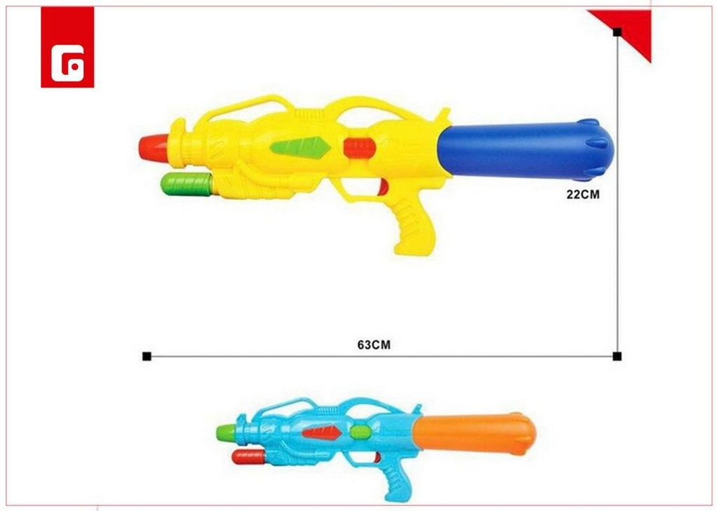 Pistola de agua bomba - Juguetes de verano