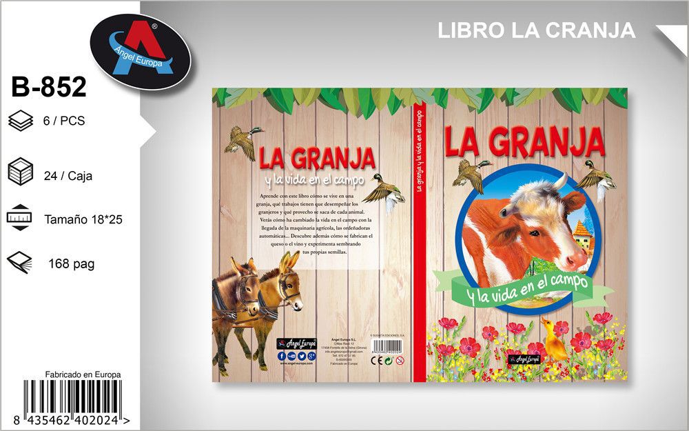 Libro de cuentos de granja - Literatura infantil y cuentos educativos