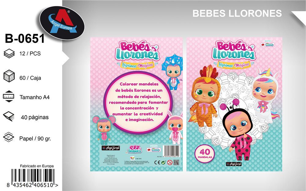 Librito de Bebés Llorones - Material escolar