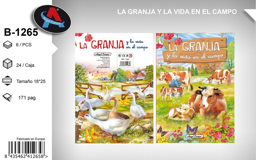 La granja y la vida en el campo - Literatura infantil y cuentos educativos