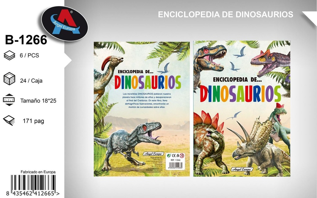 Enciclopedia de dinosaurios - Literatura infantil y cuentos educativos