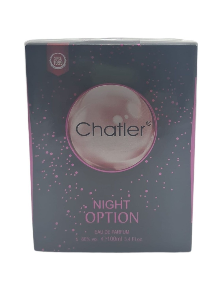 Perfume Night Option Chatler 100ml Women - Perfumes variados