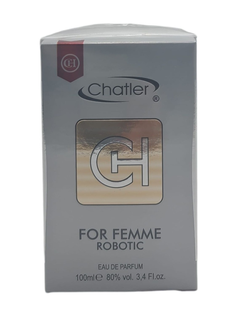 Perfume CH For Femme Robothic 100ml Chatler - Perfumes variados