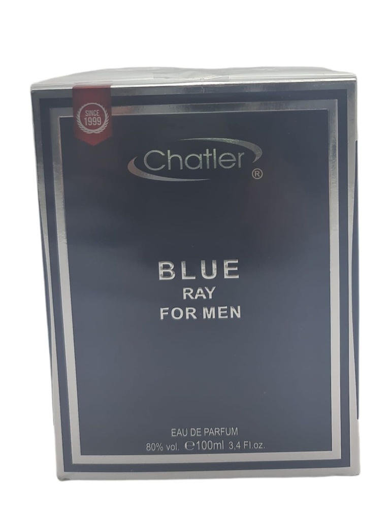 Perfume Blue Ray Men 100ml Chatler - Perfumes variados