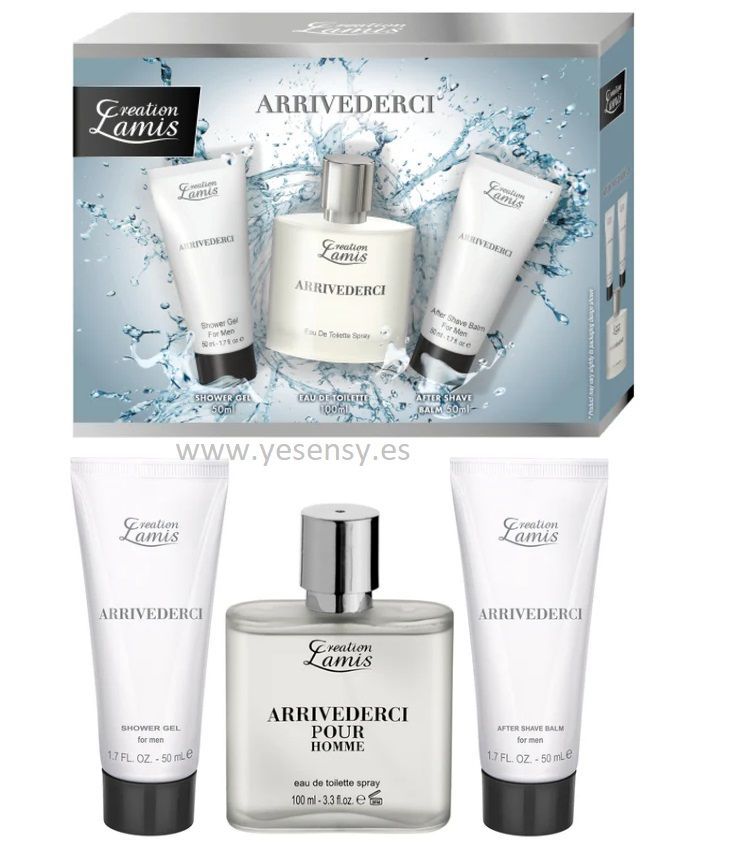 Set de 3PZA Eau + Gel + After Arrivederci - Fragancias y sets