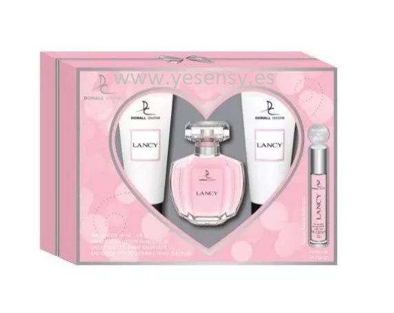 Estuche Lancy: eau de toilette 100ml, gel, crema y mini Dorall