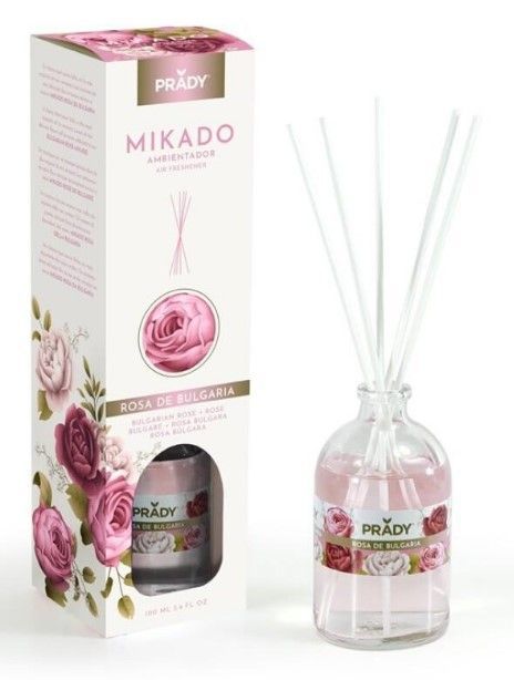 Mikado Amb. Rosa de Bulgaria Prady 100ml - Ambientadores y fragancias