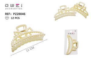 Pinza de 11 cm para cabello (12 uds) - Accesorios de peinado y diademas