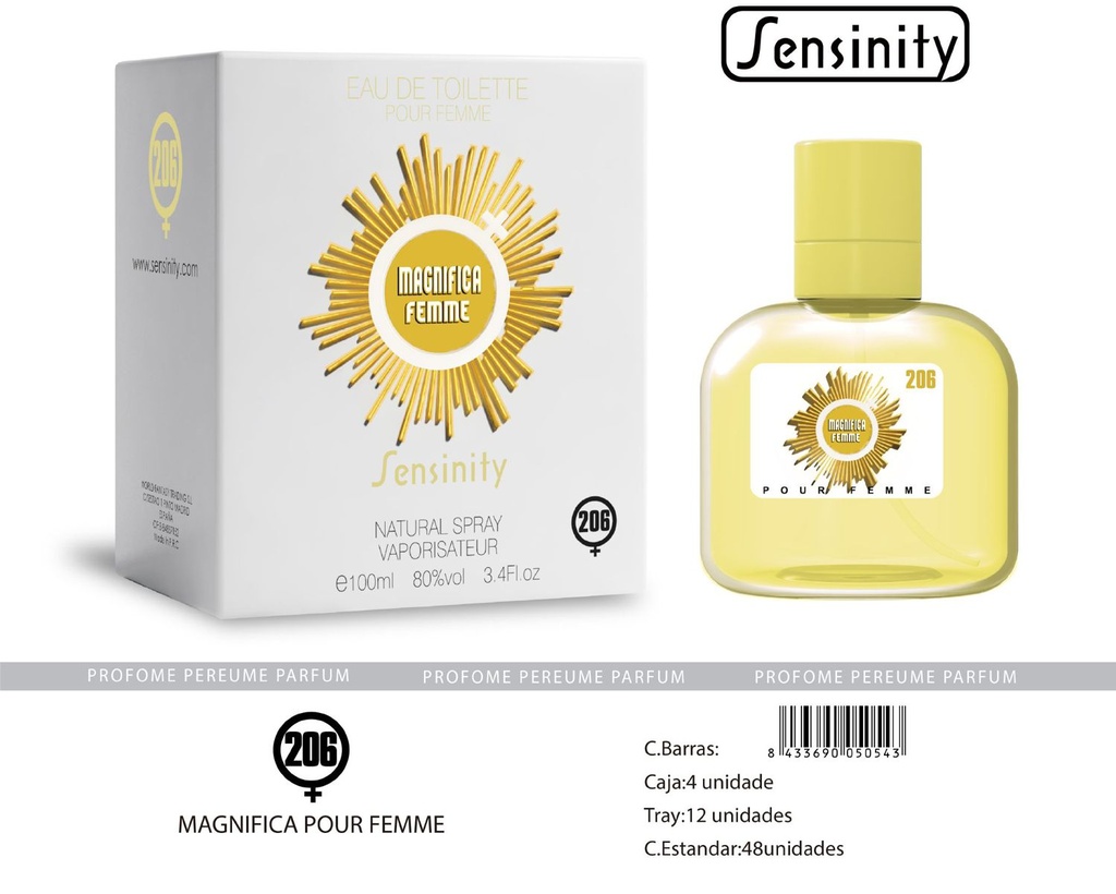 Magnifica Pour Femme perfume para mujer