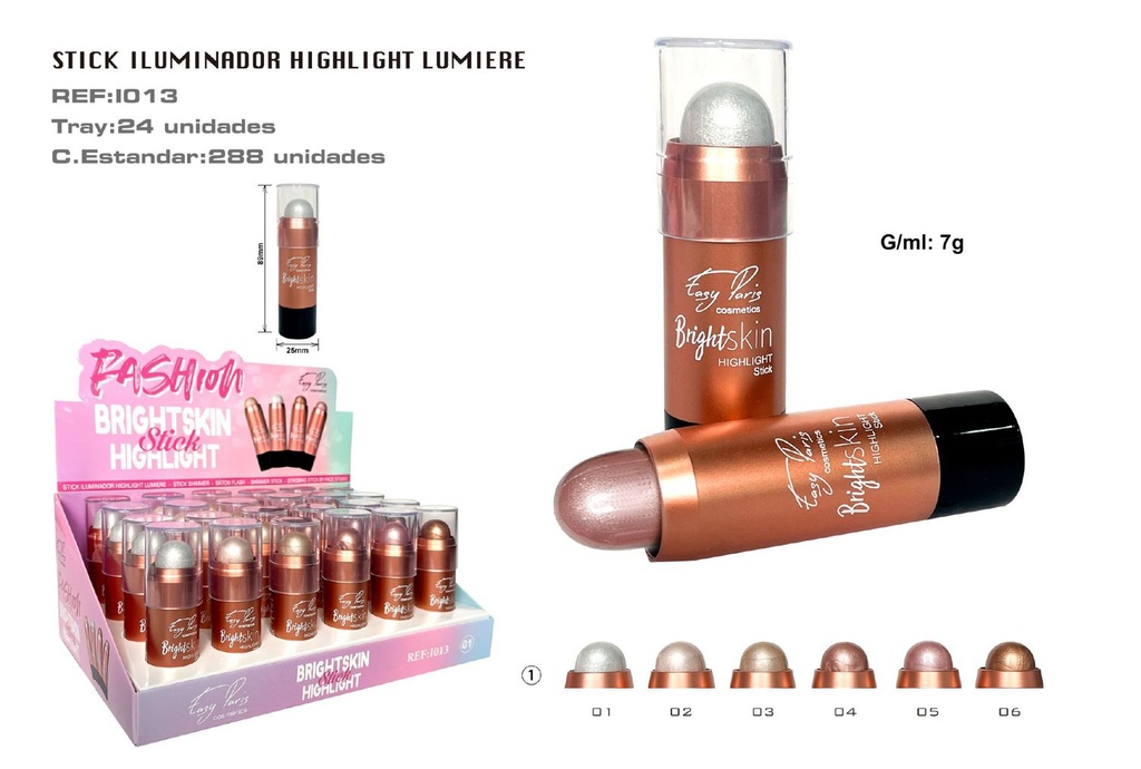 Iluminador Bright Skin 24/U - Cosméticos