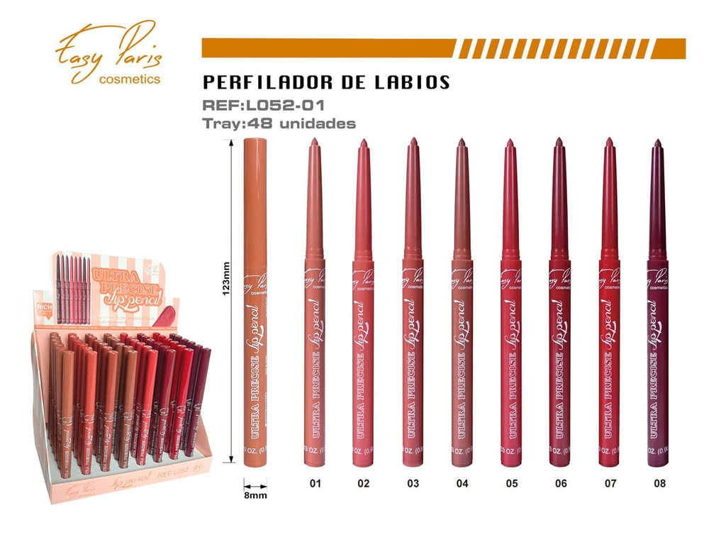  Perfilador labial automático - 48 unidades