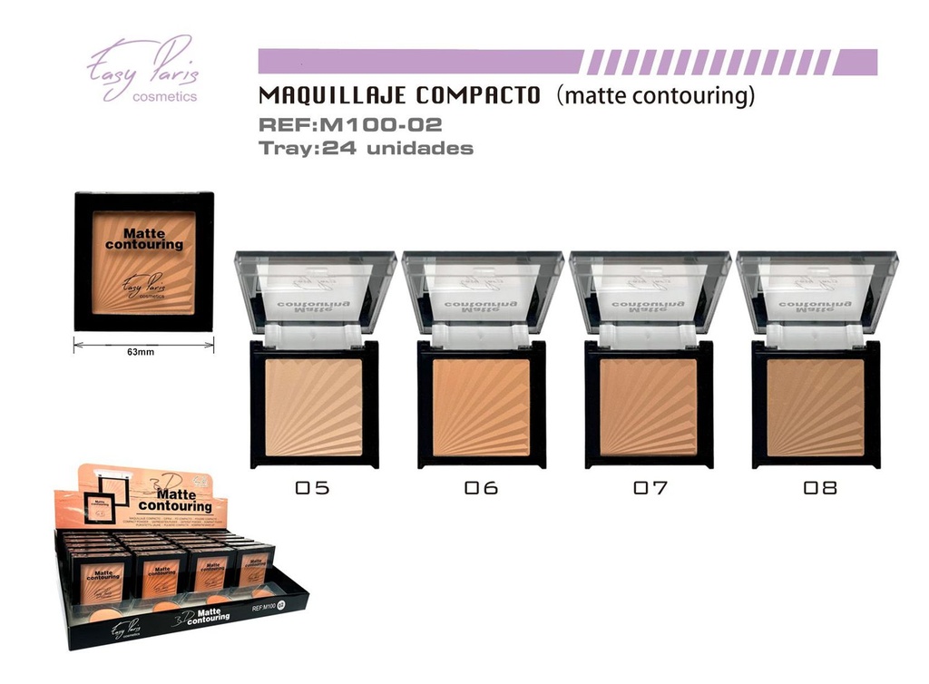 Maquillaje compacto corrector 24/u - Maquillaje