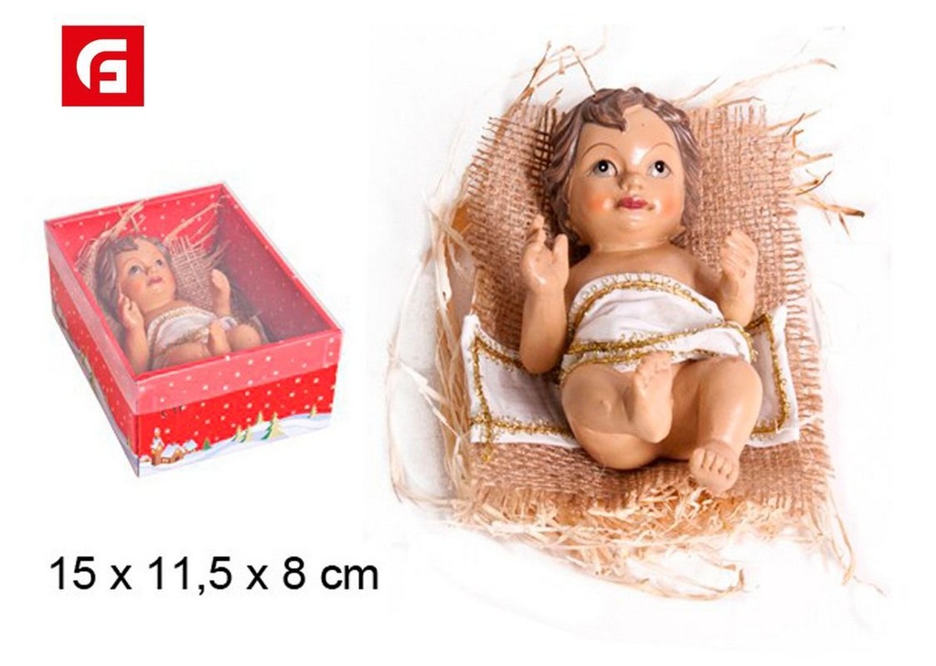 Nacimiento del Niño Jesús 15 cm - Figuras navideñas