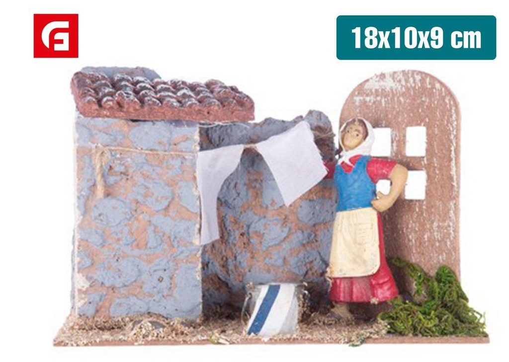 Figuras de Belén - Personaje de Navidad en barro