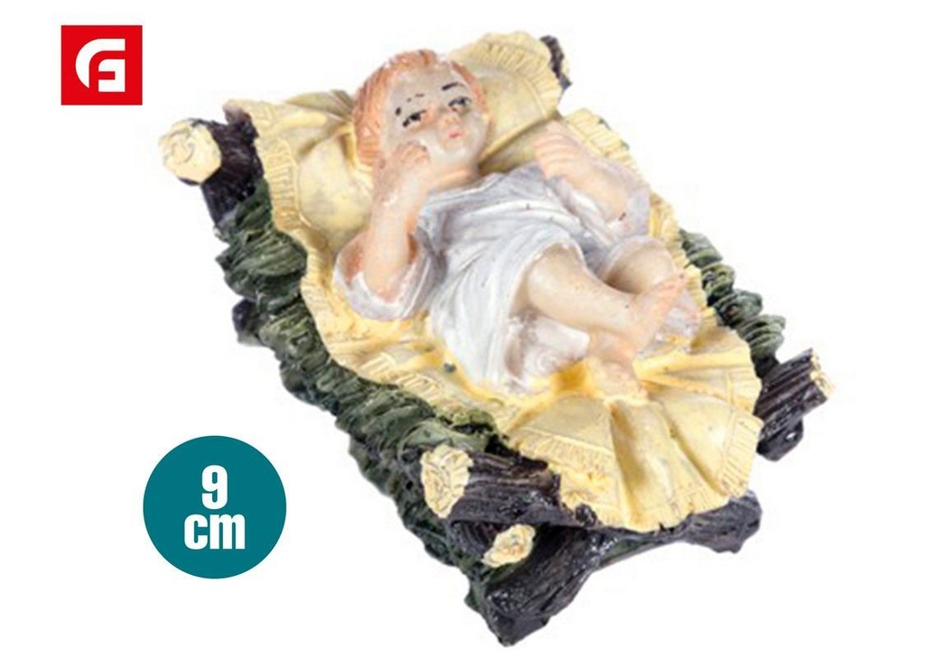 Nacimiento Niño Jesús 9cm - Figuras de Belén y decoración navideña