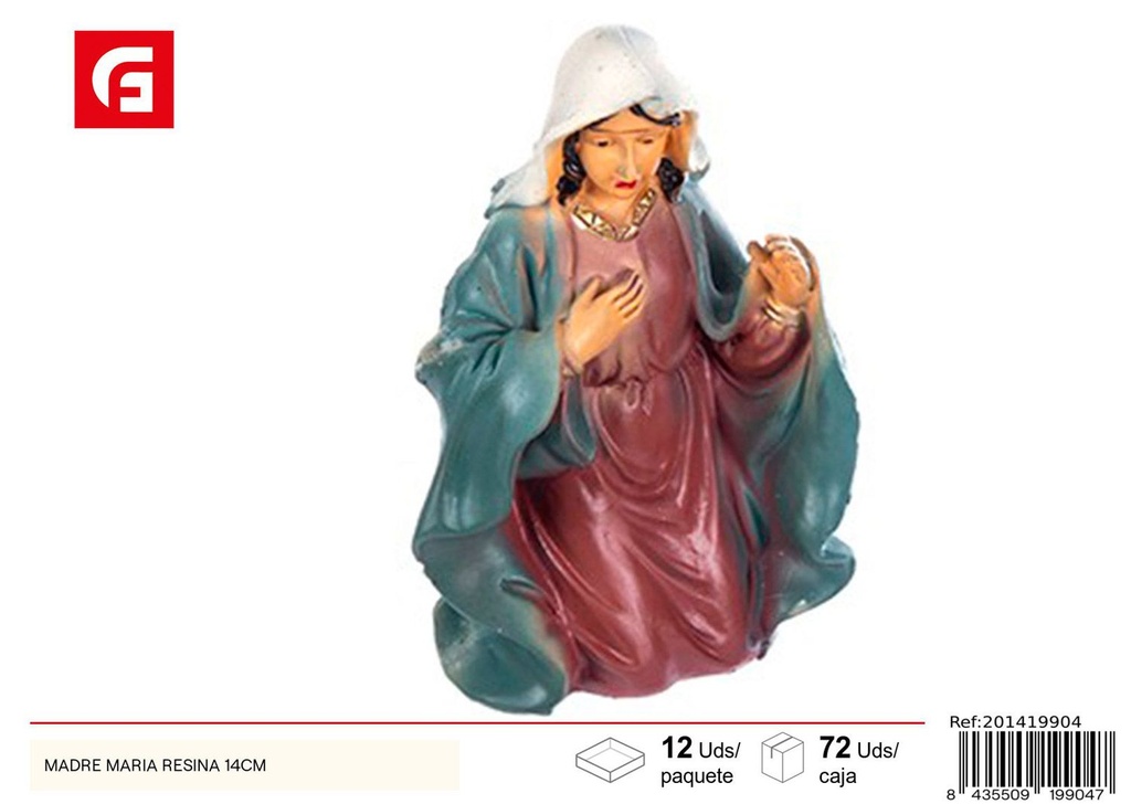 Madre María 14cm - Figuritas de Navidad 