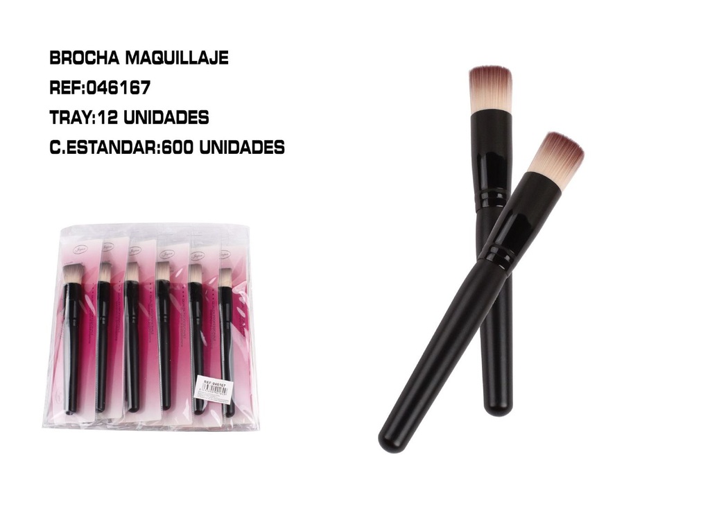 Brocha de maquillaje 16*12/U 600/U - Pinceles de maquillaje