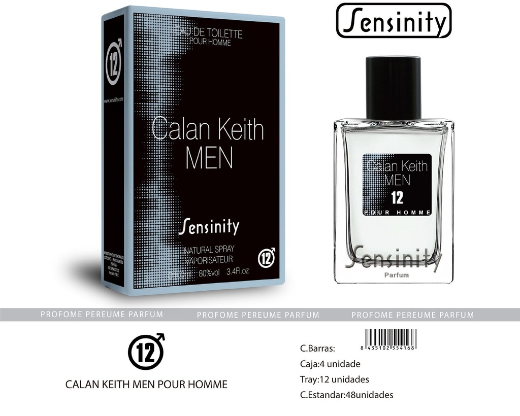 Calan Keith Men Para Hombre Sensinity - Perfumería y fragancias masculinas