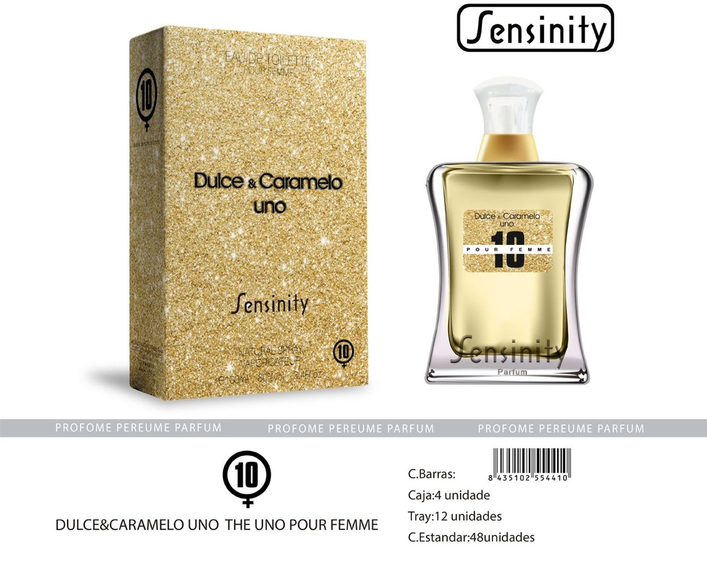 Perfume "Dulce & Caramelo Uno" para mujer - Fragancia femenina