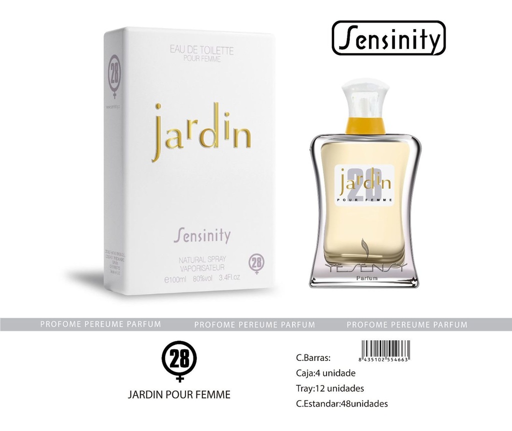 Perfume "Jardin" para mujer - Fragancia femenina