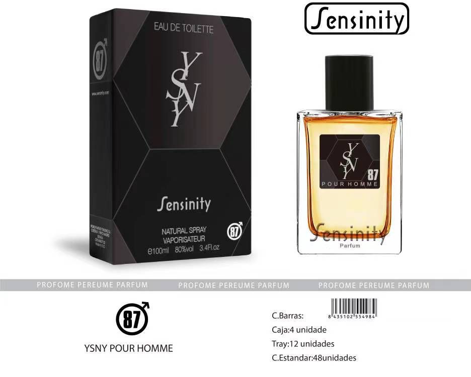 Perfume "YSNY Men 87" para hombre - Fragancia masculina