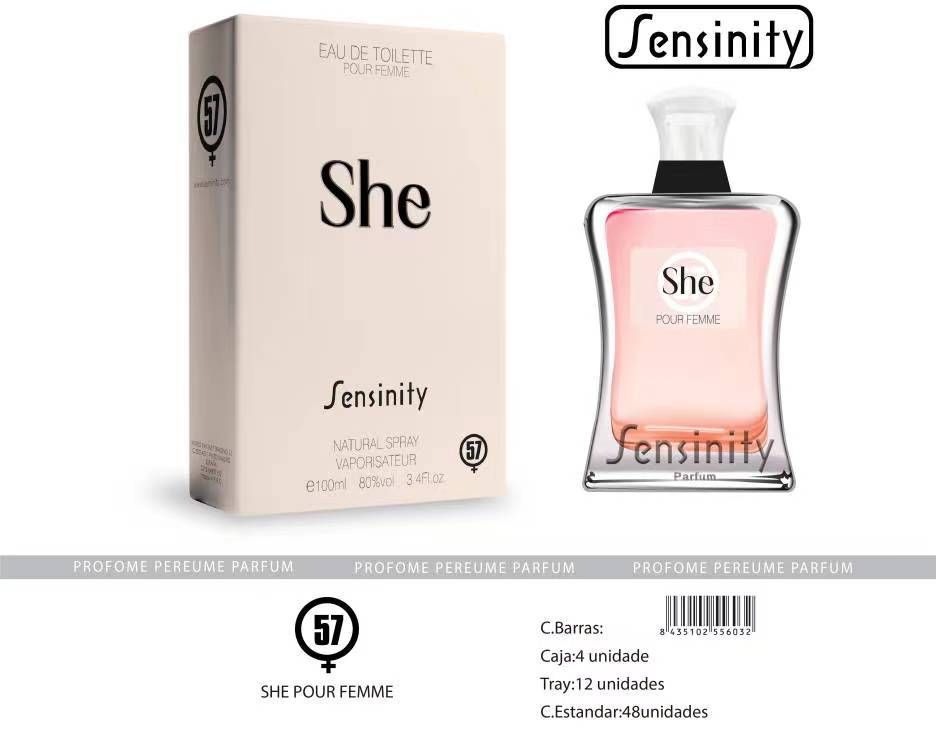 Perfume "She" para mujer - Fragancia femenina