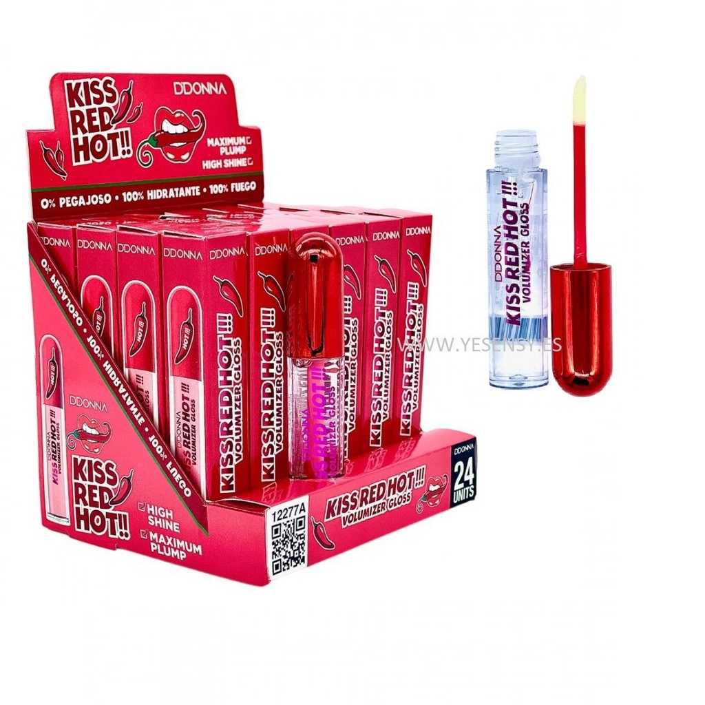 KISS red hot gloss oil voluminizer 24/U 