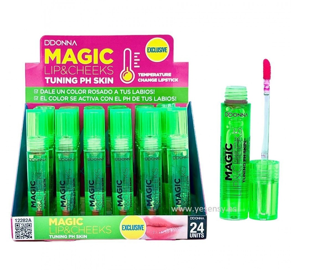 Lip gloss magic tuning PH 24 unidades - Cosméticos