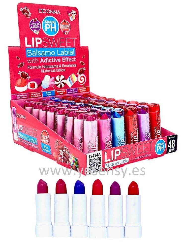 Bálsamo labial PH Lipsweet 48/u DD 12414A para labios hidratados