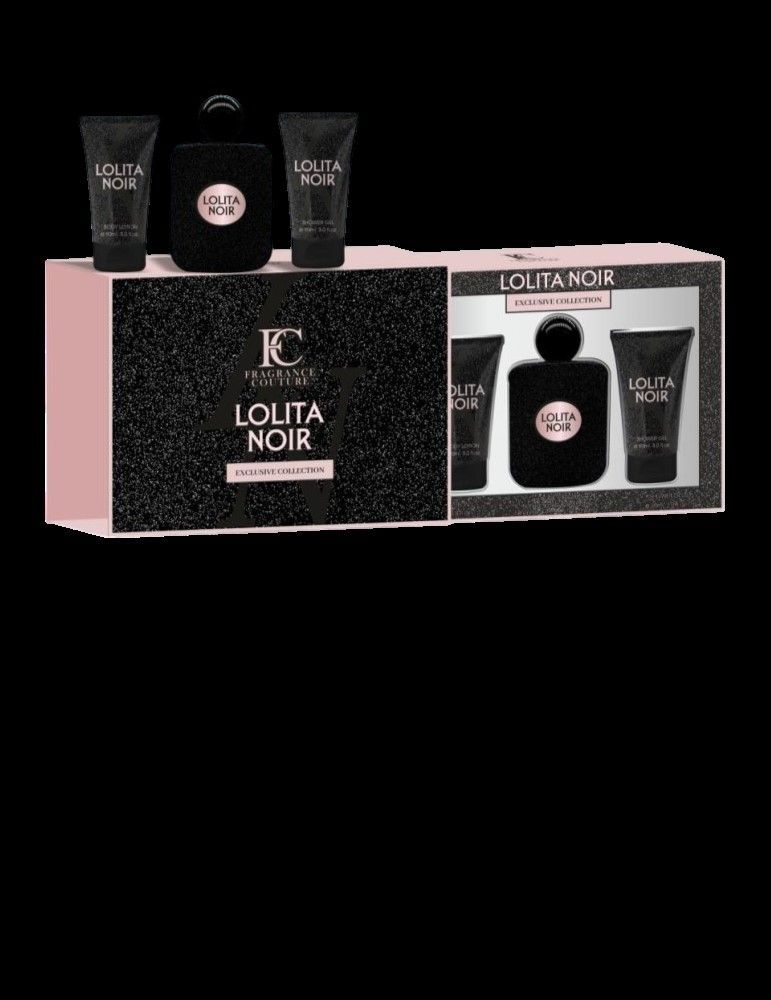 Estuche Lolita Noir Women 3pcs FC para mujer