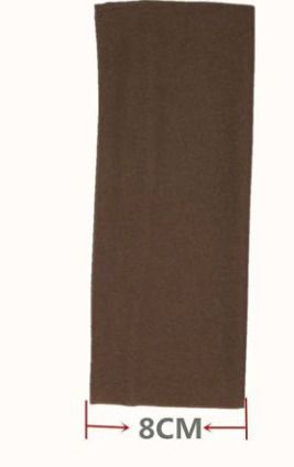 Cinta de pelo color oscuro 8cm (12 unidades) - Accesorios para el cabello y diademas