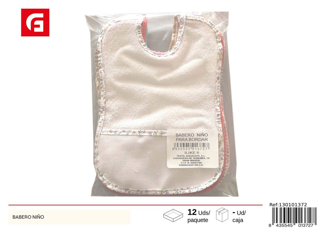 Babero para niño - Textiles para el hogar