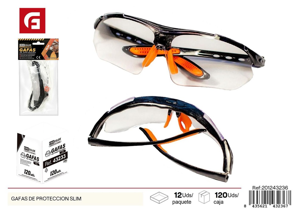 Gafas de protección Slim - Ferretería y protección personal