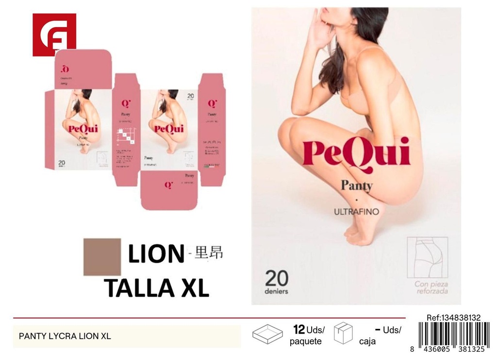 Medias de lycra Lion XL - Accesorios de moda