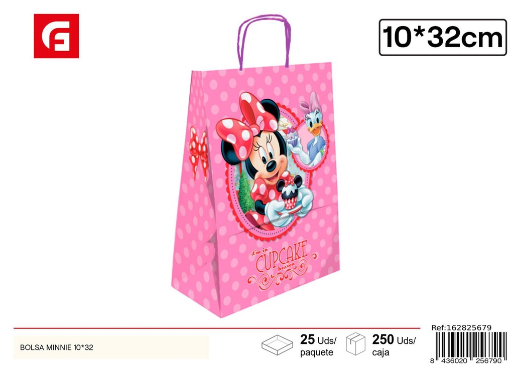 Bolsa Minnie 10x32 - Artículos de regalo y envoltura