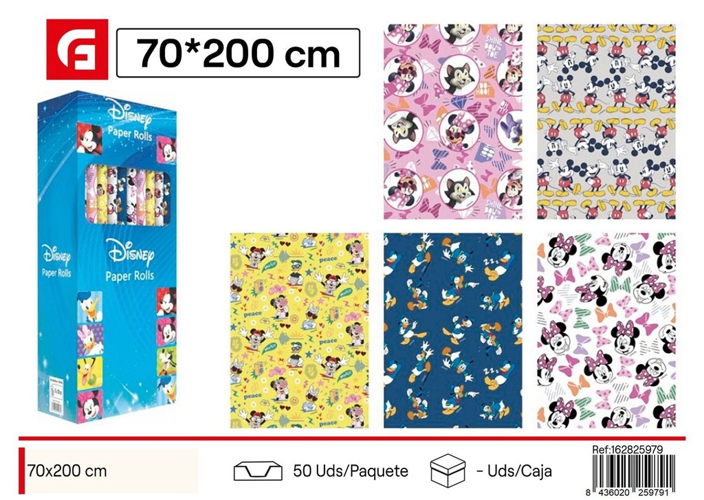 Papel regalo 70*200 cm - Rollo de Disney