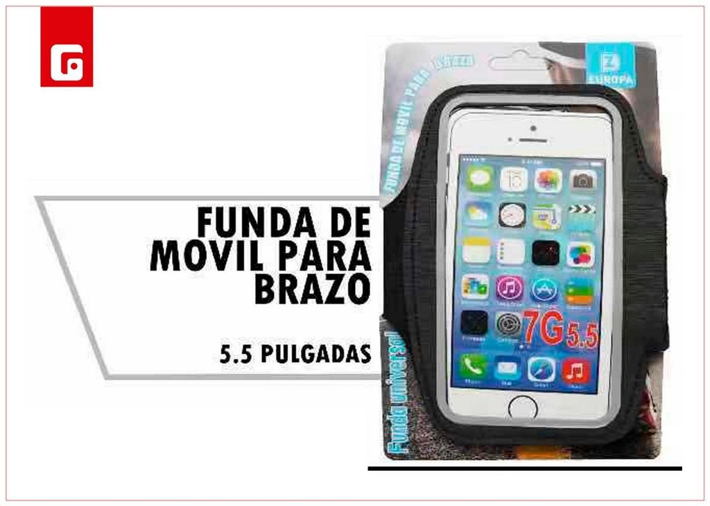 Funda de brazo deportiva para smartphones