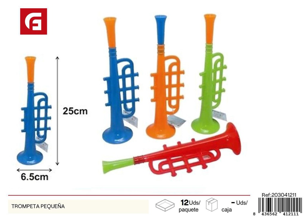 Trompeta pequeña juguete musical para niños