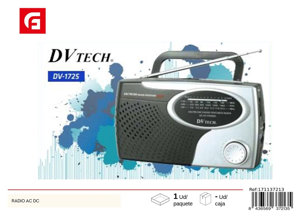 Radio AC DC para música y entretenimiento