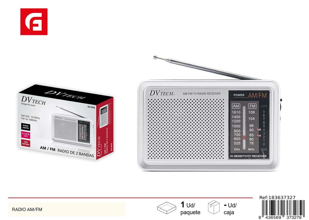 Radio AM/FM - Electrónica y radios